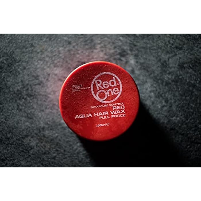 RedOne Hair Styling Aqua Wax Red 150 ml | Edge Control | Hair Gel Wax | Ultra Hold | Strawberry Scent | Men & Women Hair Wax | Maximum Control - Image 3